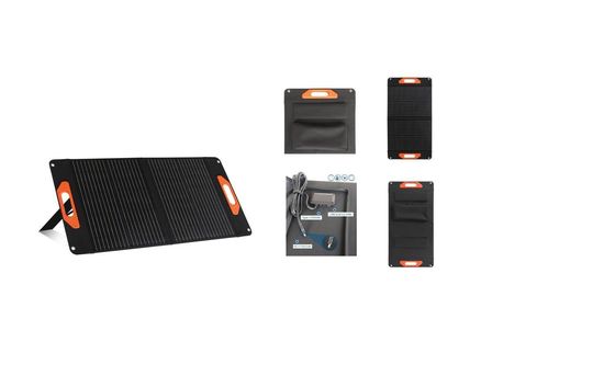 60W 100W 200W Modulo solare tutto nero con silicio monocristallino