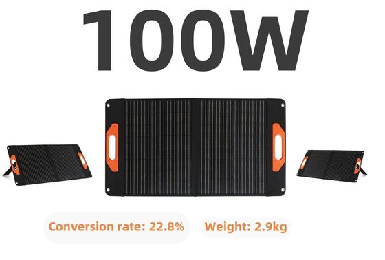 Pannello solare monocristallino nero 100W Cella solare a silicio monocristallino