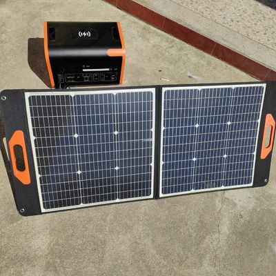 22.8% di conversione pannelli solari mono silicio 100wp modulo monocristallino