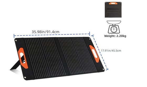 Cella solare monocristallina 60W 100W 200W