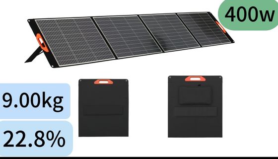 60W 100W 200W 400W pannelli solari al silicio monocristallino con certificazione CE in nero