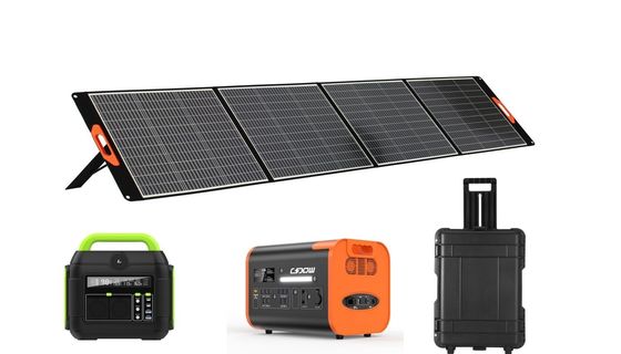 Black Power pannelli solari 400W Panelli solari pieghevoli per uso domestico esterno