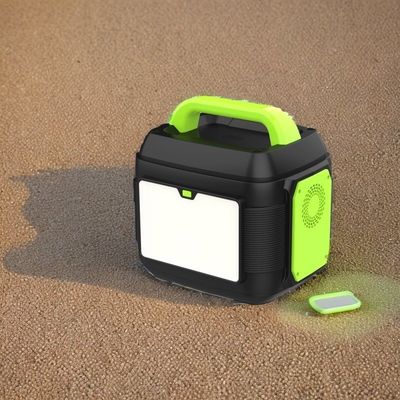 220V 600W 300W 2200W Centrale elettrica mobile per campeggio con pannelli solari e luci a LED