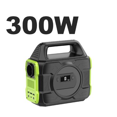 Centrale elettrica portatile da 300 W Batteria polimerica Caricabatterie solare Fornitore di alimentazione per tutte le marche