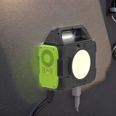 Potenza di stoccaggio dell'energia di 300W Stazione elettrica solare mobile all'aperto Leggera e portatile