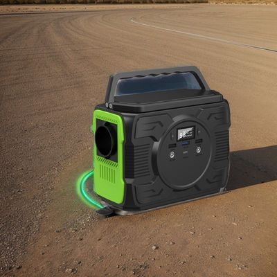 Centrale elettrica portatile da 200W Immagazzinamento di energia solare all'aperto con uscita di corrente alternata modificata