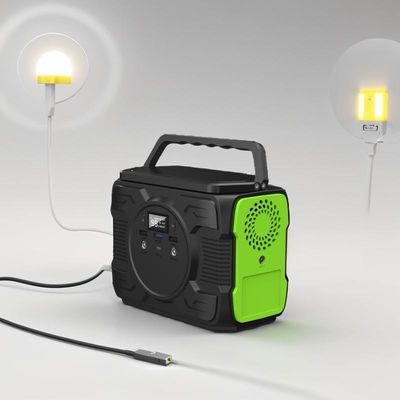 173wh Cella solare portatile Campeggio Viaggio Stazione di ricarica 200W Potenza per Europa Paese