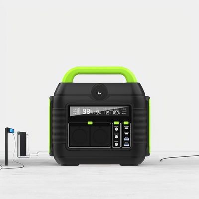 Centrale elettrica di accumulo di energia di emergenza per uso domestico 600W con batteria rimovibile