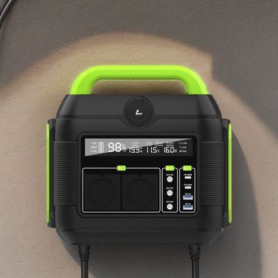 600W 576wh Generatore di energia solare per uso domestico 110V 220V 6kg Stazione elettrica portatile all'aperto