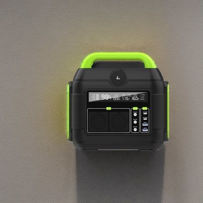 600W 576wh Generatore di energia solare per uso domestico 110V 220V 6kg Stazione elettrica portatile all'aperto