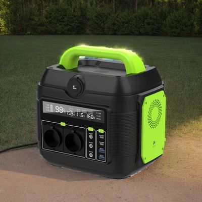 600W 576wh Generatore di energia solare per uso domestico 110V 220V 6kg Stazione elettrica portatile all'aperto