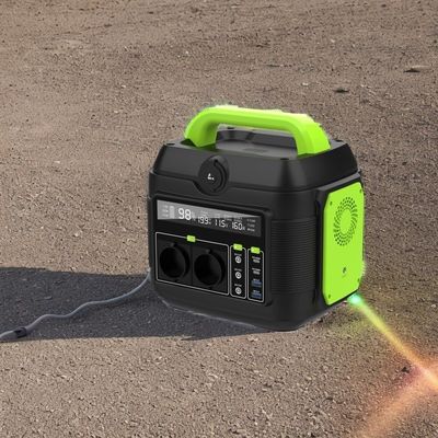 Centrale elettrica portatile da 600W con tecnologia MPPT e inverter di onde sinusoide pure