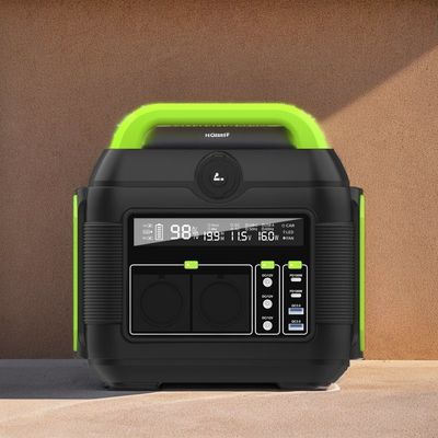 MPPT 110V/220V 600W Batteria al litio Stazione elettrica portatile solare esterna per campeggio