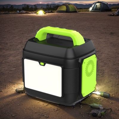 Generatore di emergenza portatile di alta potenza riciclabile da 600 W per ricarica all'aperto e in casa