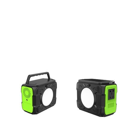 Batteria al litio esterna da 300W Generatore solare ricaricabile AC DC Tipo-C Batteria di riserva di potenza di emergenza Stazione solare portatile