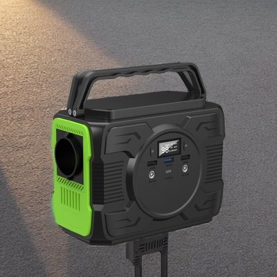 Batteria al litio esterna da 300W Generatore solare ricaricabile AC DC Tipo-C Batteria di riserva di potenza di emergenza Stazione solare portatile
