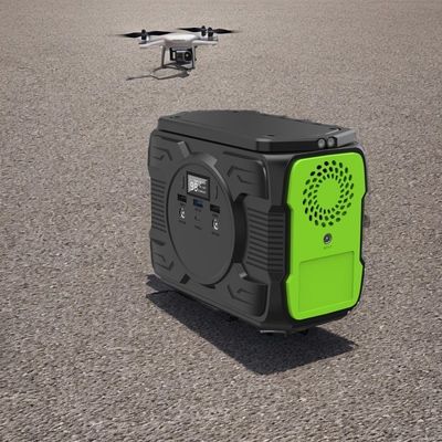 Batteria al litio esterna da 300W Generatore solare ricaricabile AC DC Tipo-C Batteria di riserva di potenza di emergenza Stazione solare portatile