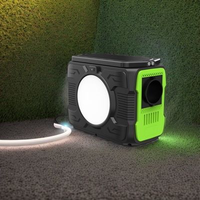 Centrale elettrica mobile a batteria al litio da 200W Generatore di vento esterno per RV Uav Energy Storage