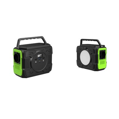 Centrale elettrica mobile UPS da 200W per la ricarica di pannelli solari all'aperto e luci LED per il campeggio