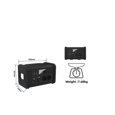 700W/537.6wh Centrale elettrica portatile per campeggio e fonte di alimentazione leggera