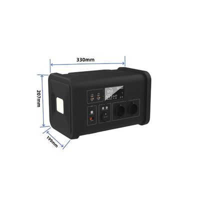 700W/537.6wh Centrale elettrica portatile per campeggio e fonte di alimentazione leggera