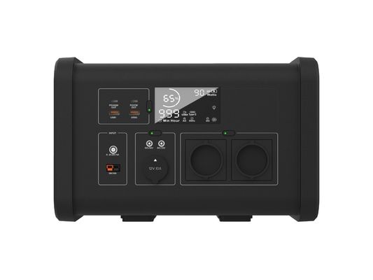 Centrale elettrica portatile con potenza di uscita di 700W AC 700W Immagazzinamento di energia alimentata da energia solare
