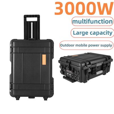 3000wh Protezione della sicurezza Protezione BMS Centrale solare portatile con batteria LiFePO4