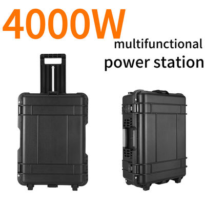 AC Pure Sine Wave Output Waveform 4000W Stazione elettrica portatile 220V con personalizzazione