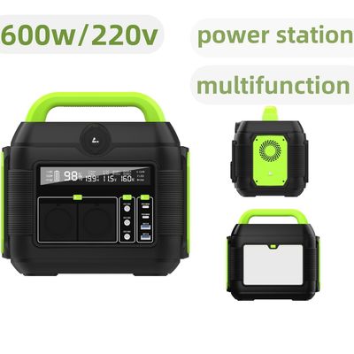 Generatore solare portatile da 600W per centrale elettrica mobile S6 ricaricabile e leggero
