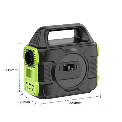 S3 Generatori solari portatili per centrali elettriche da 300 W con carica di tipo C e adattatore