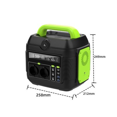 2024 600W Potenza speciale per auto Stazione elettrica portatile Generatore solare per attività all'aperto