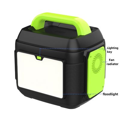 600W 576wh Centrale elettrica portatile Generatore solare esterno riciclabile