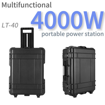 Centrale elettrica portatile di 3000W Generatore solare personalizzato LiFePO4 di 4000W