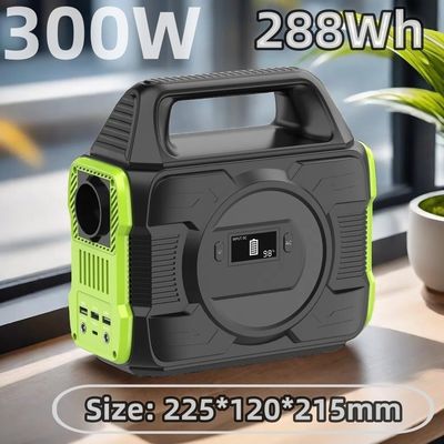 Centrale elettrica portatile da 300W per campeggio su richiesta personalizzata