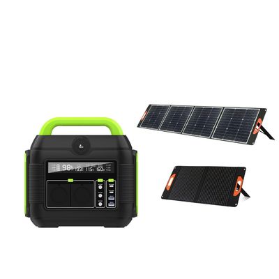 MPPT Quieta centrale elettrica portatile generatore solare da 600W con batteria al litio