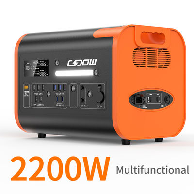 Stazione di alimentazione portatile a 120V personalizzata 2000W AC Pure Sine Wave