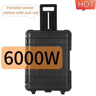 Generatore solare portatile multifunzione esterno da 6000W con corrente di uscita CA 15A Max