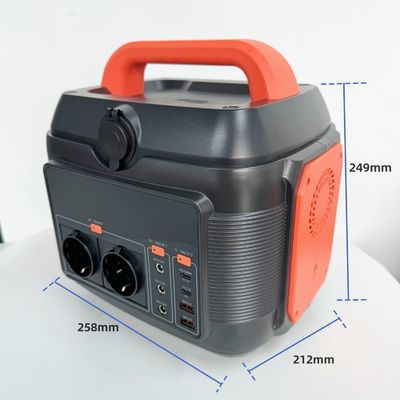 576wh Centrale elettrica portatile 110V 220V 600W Generatore solare