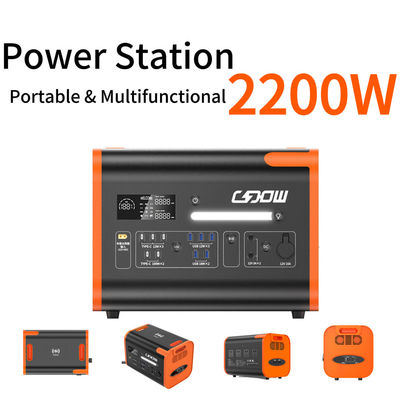 Centrale elettrica portatile per uso domestico generatore solare ad alta potenza da 2200W