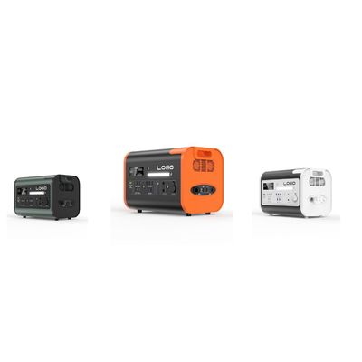 Centrale elettrica portatile 2200W LiFePO4 Generatore solare 2048wh LiFePO4