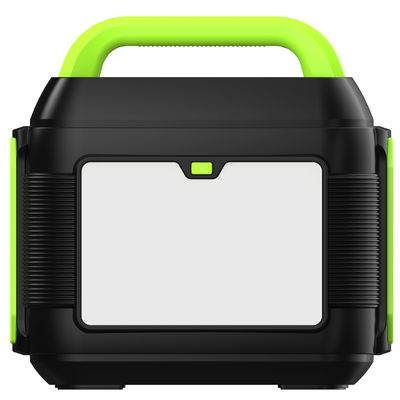 Potenza portatile mobile da 600W 6kg Arancione Nero Potenza di accumulo di energia per emergenze all'aperto all'interno