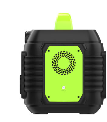Potenza portatile mobile da 600W 6kg Arancione Nero Potenza di accumulo di energia per emergenze all'aperto all'interno
