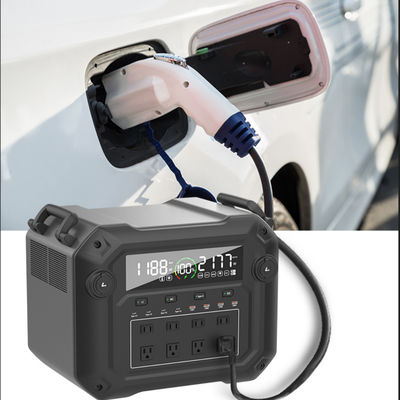 3600W Puro Sine Wave Stazione elettrica portatile LiFePO4 Immagazzinamento di energia solare BMS Batteria