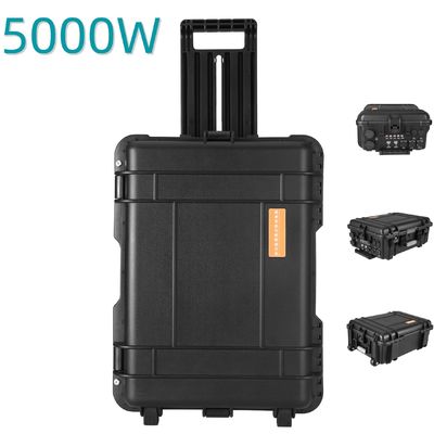 15A Max corrente di uscita CA Centrale di energia solare 5000W Uscita e batteria al litio-ferro