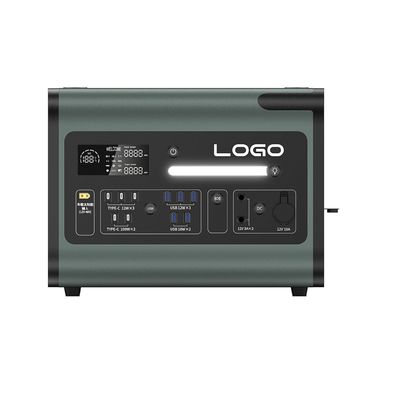 Centrale elettrica portatile da 2200W Fornitore di alimentazione di emergenza esterno con onda sinusoidale pura da 220V