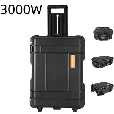 3000wlifepo4 Sistema energetico Immagazzinamento di energia Stazione elettrica portatile per esterno e domestico