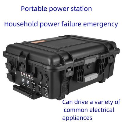 CE.Un38.3 Centrale elettrica portatile esterna LiFePO4 certificata 3000W con USB/Tipo-C 18W Max