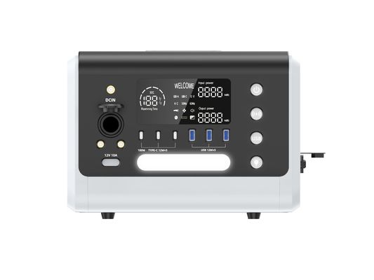 Stazione di accumulo di energia solare mobile di piccole dimensioni da 600 W con uscita CC HT06 da 12V/10A