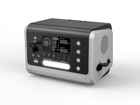 Generatore solare portatile da 600W per campeggio Carica wireless AC/230 Stazione elettrica di uscita
