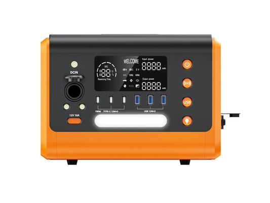 Generatore solare portatile da 600W per campeggio Carica wireless AC/230 Stazione elettrica di uscita